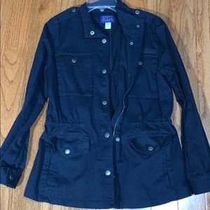 Dark Navy Parka Jacket